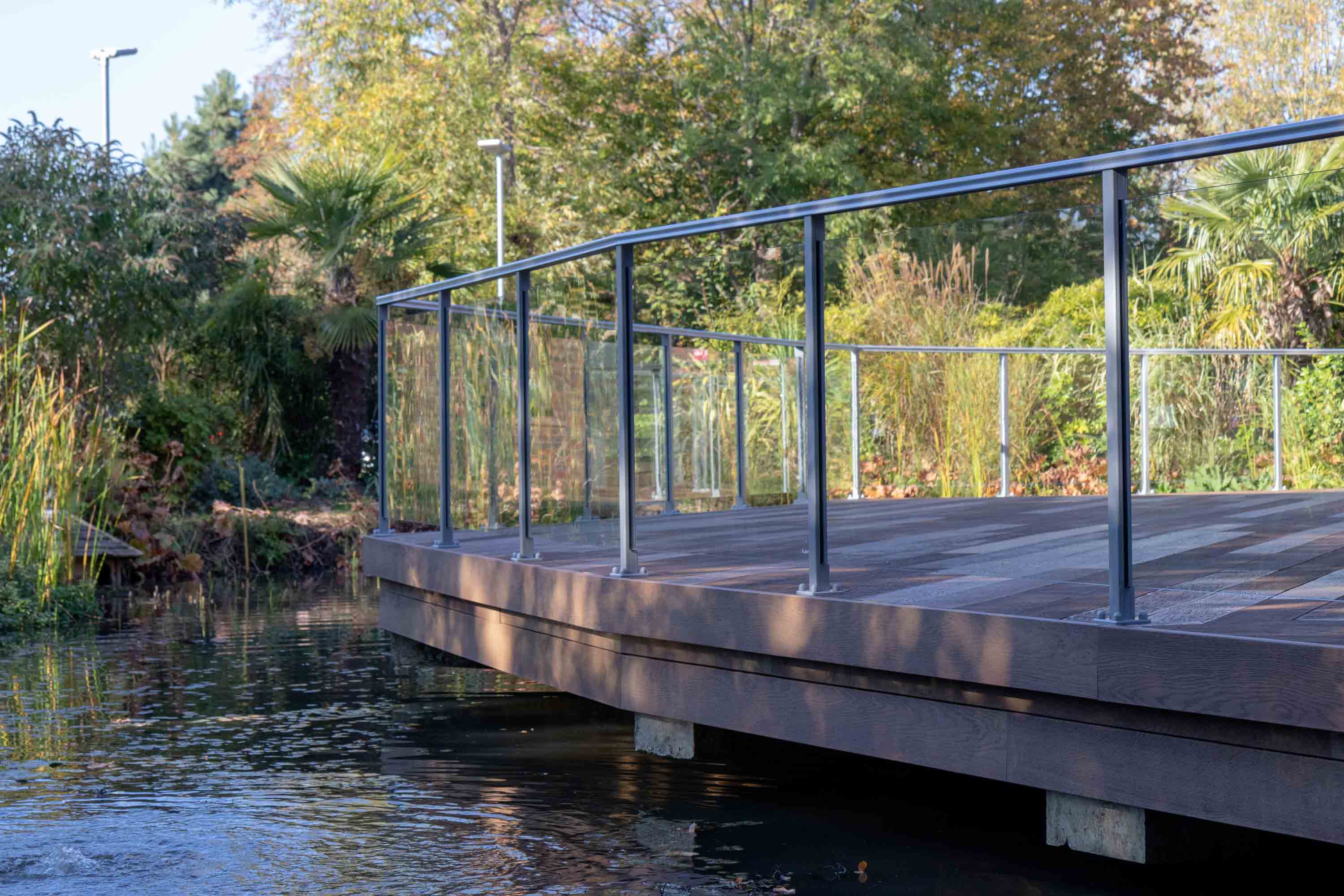 Exterior decking surface for beautiful Princess Alice Hospice